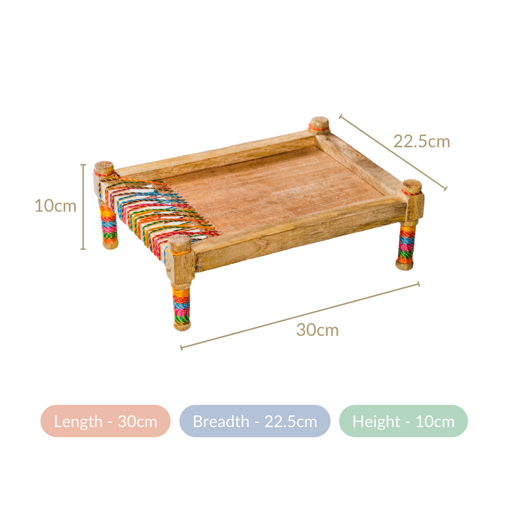 Handmade Mini Char Pai Serving Platter